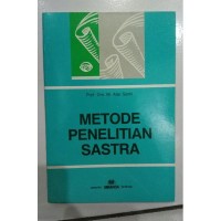 Metode Penelitian Sastra