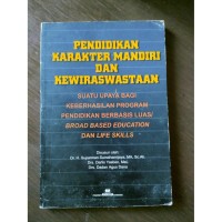 Pendidikan Karakter Mandiri dan Kewiraswastaan